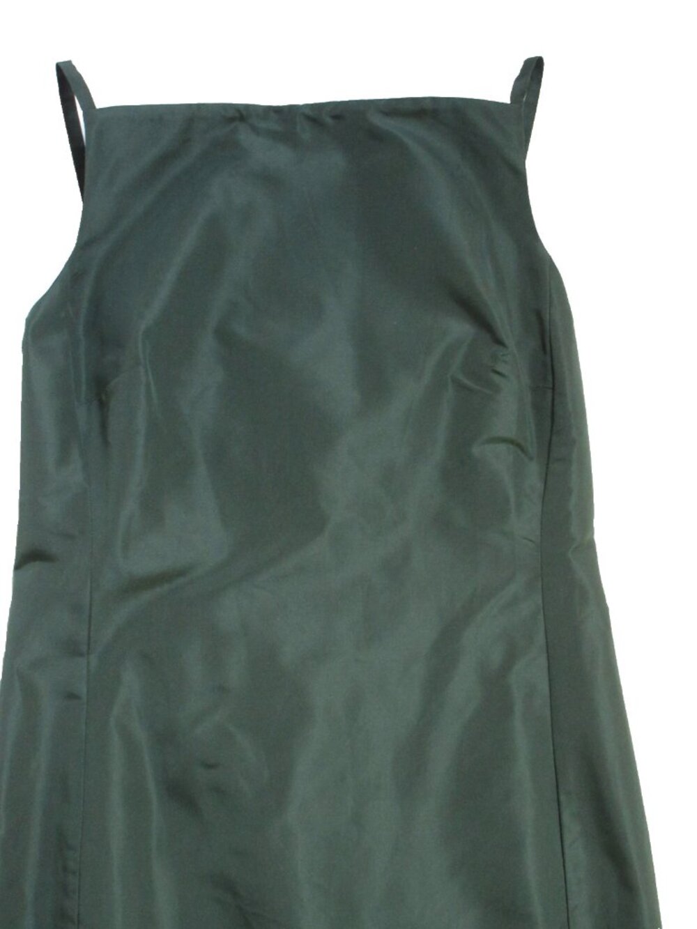 NWT Ralph Lauren Collection Krystina Faille Evening Gown in Green Column 10 - Picture 7 of 14